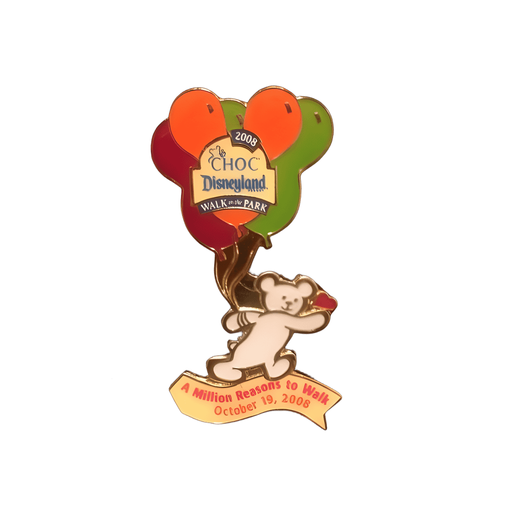 2008 CHOC Walk Team Walk in the Park Disney pin