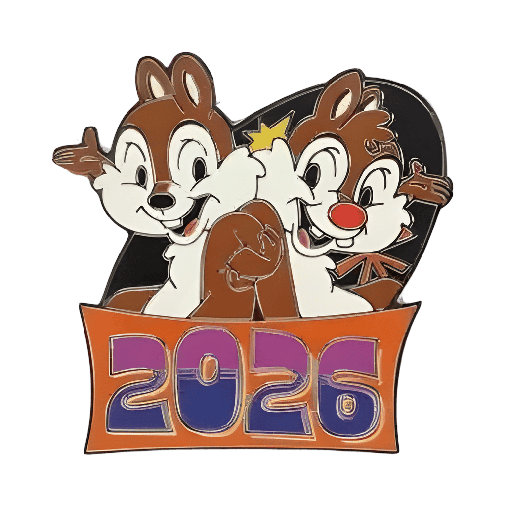 Chip & Dale Disney pin