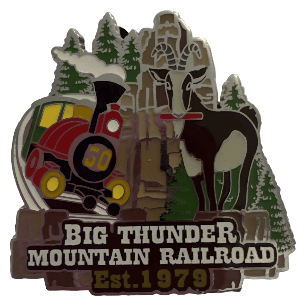 Big Thunder Mountain Railroad Disney pin