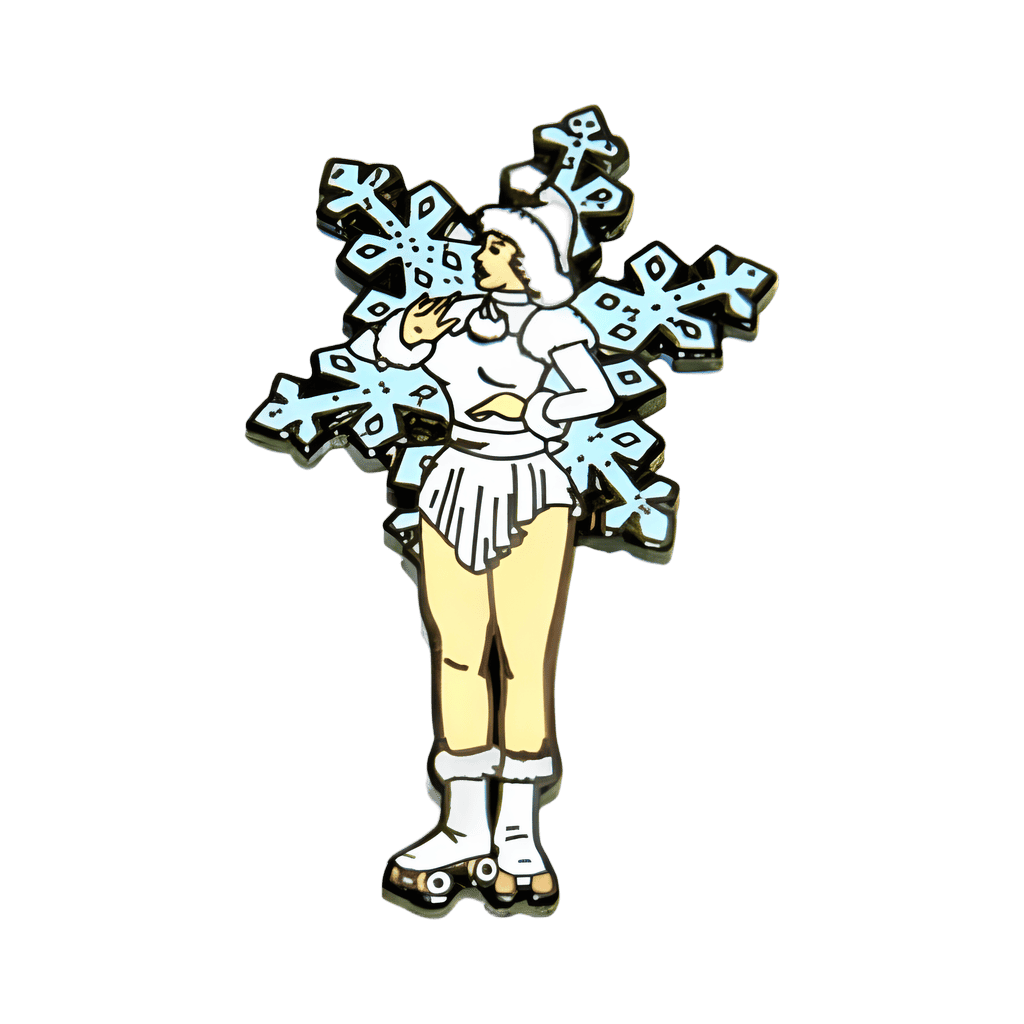 Snowflake Performer on Skates Disney pin