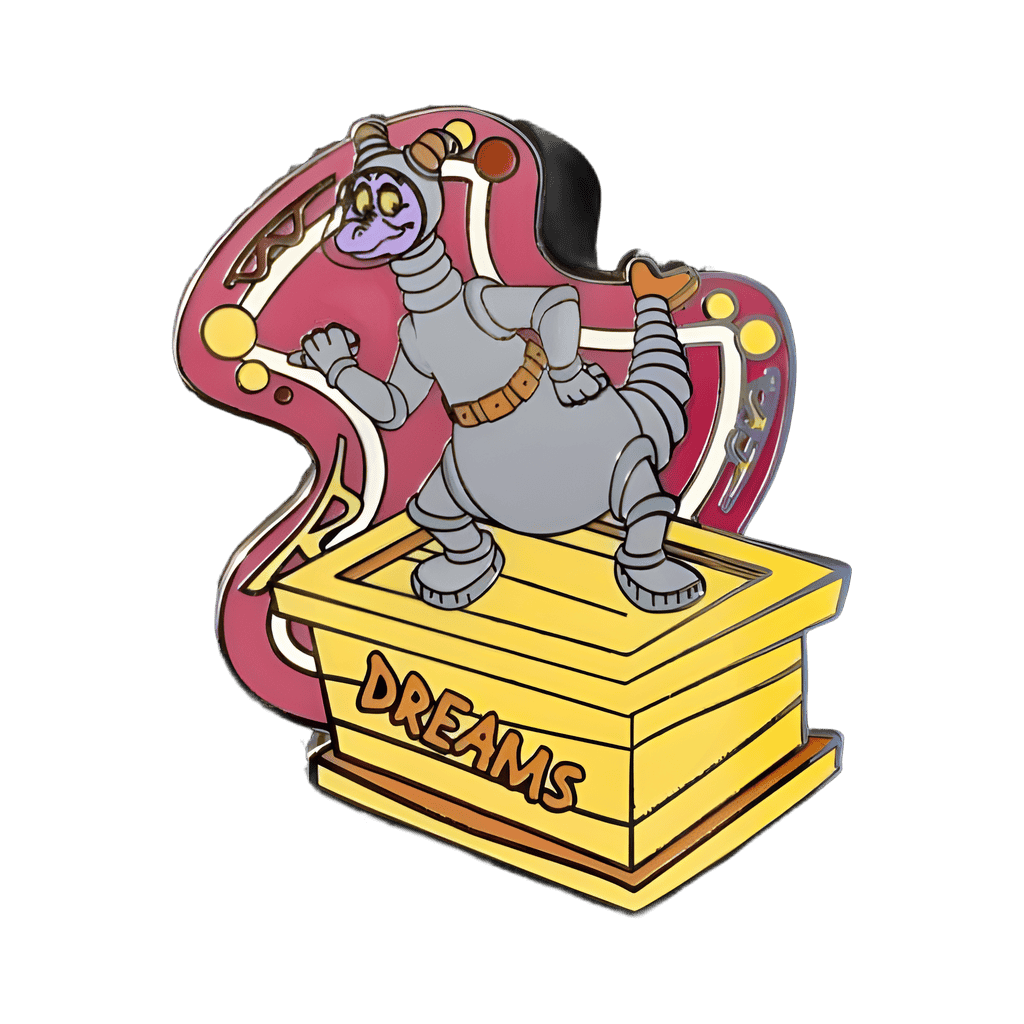 Figment as space astronaut Disney pin
