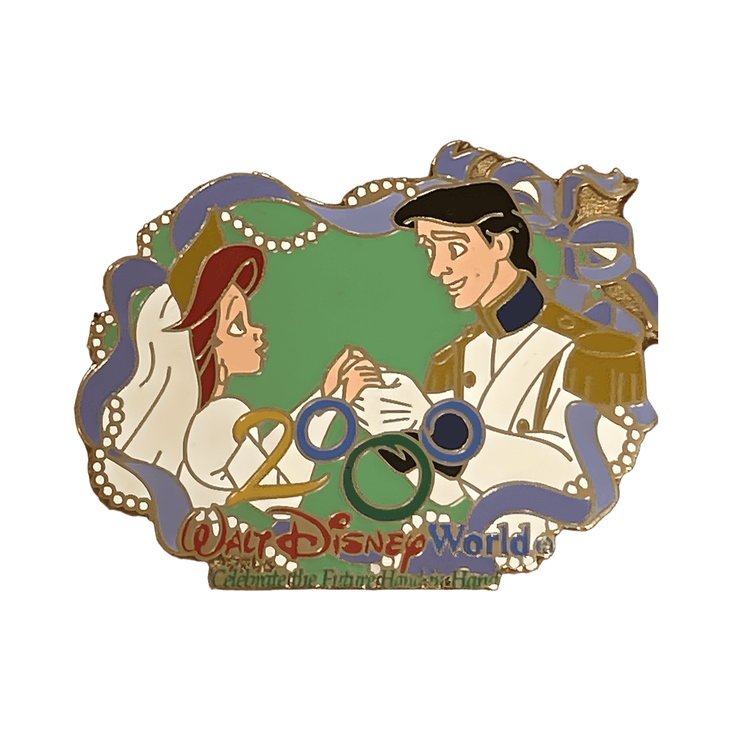 Ariel and Eric Disney pin