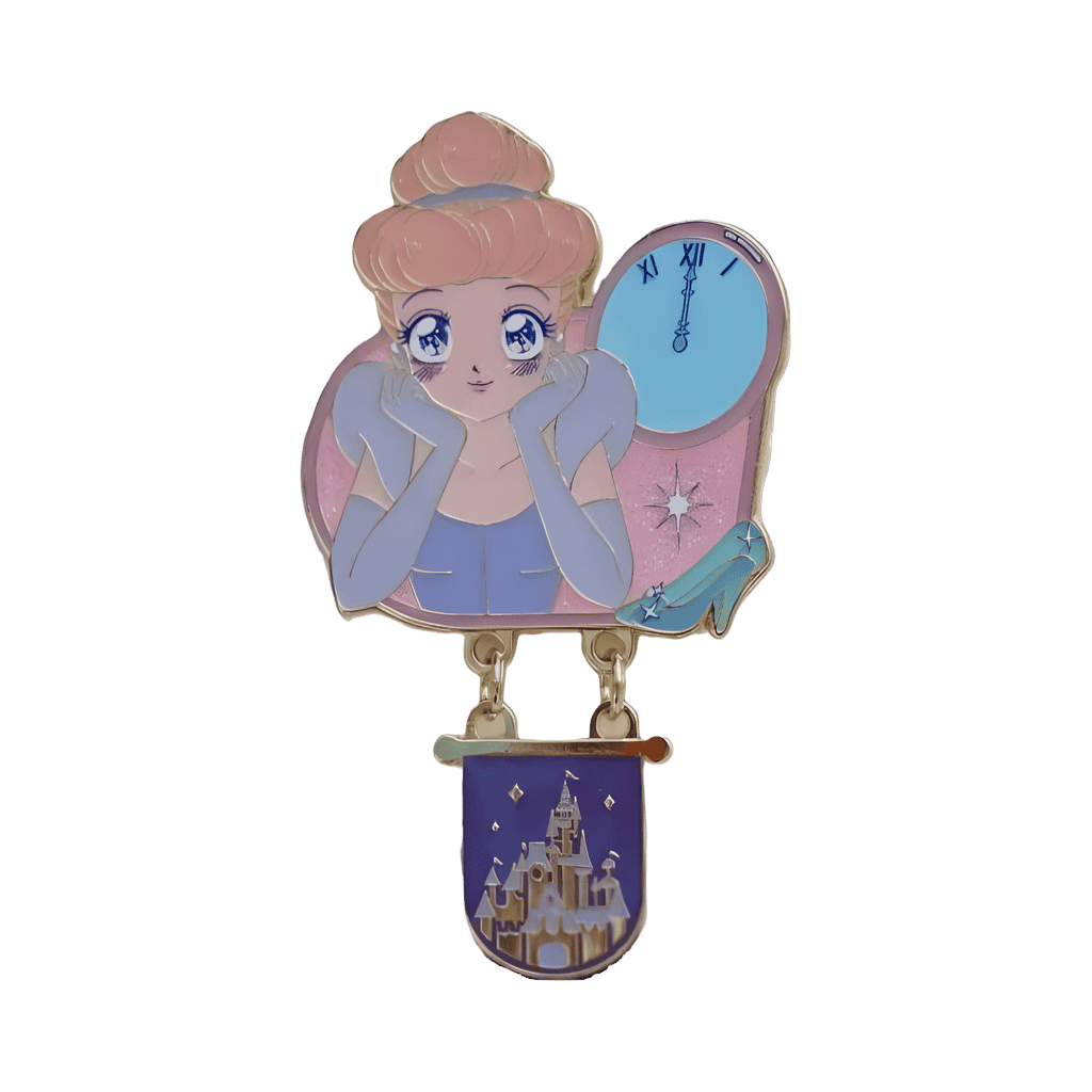 Cinderella with Castle Disney pin