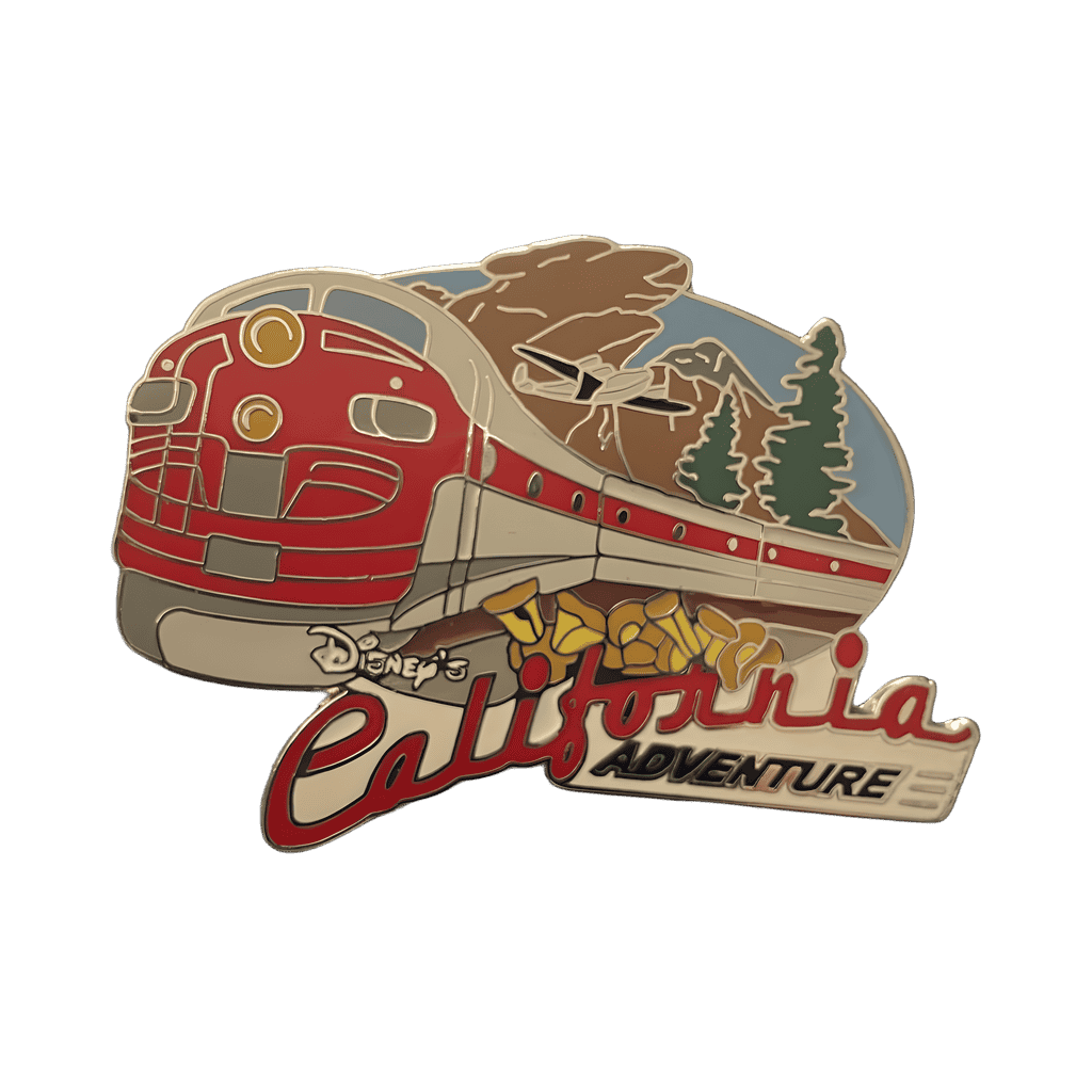 Disney's California Adventure Exclusive - Grizzly Peak & California Zephyr Train Disney pin