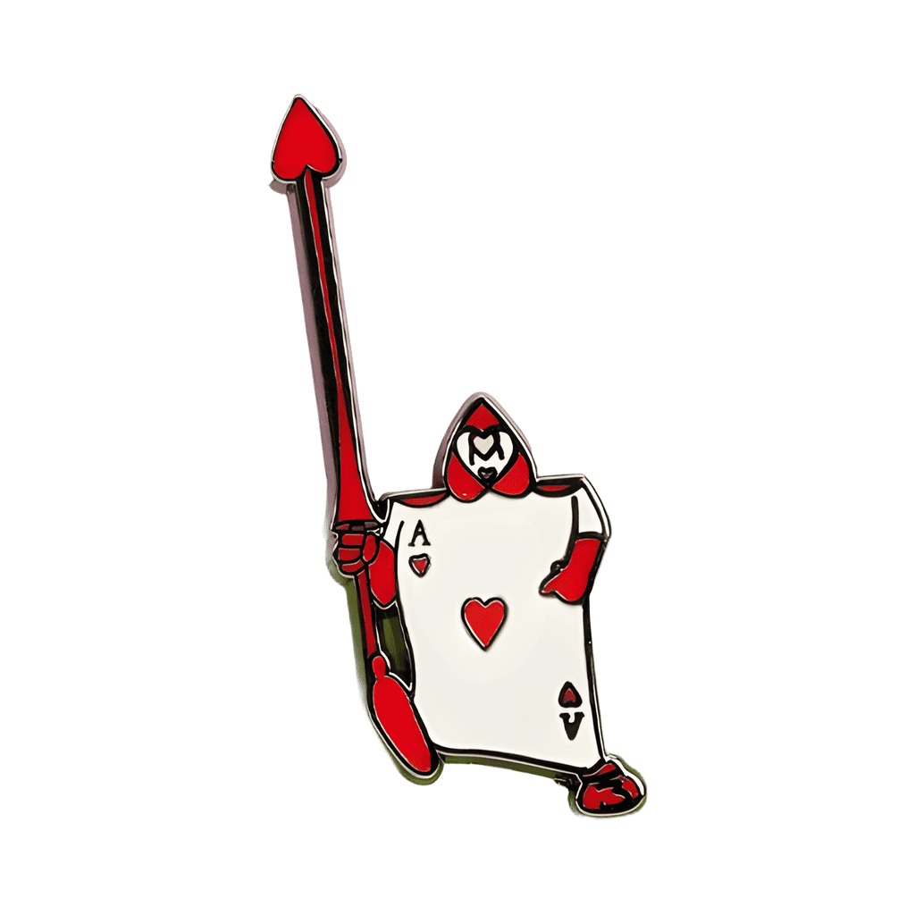 Ace of Hearts Knight Disney pin