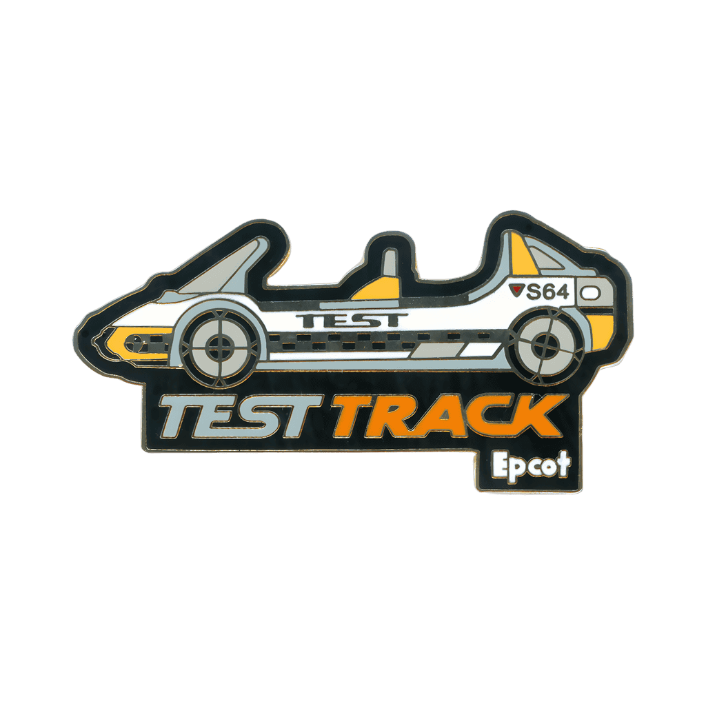 Epcot Test Track Car Disney pin