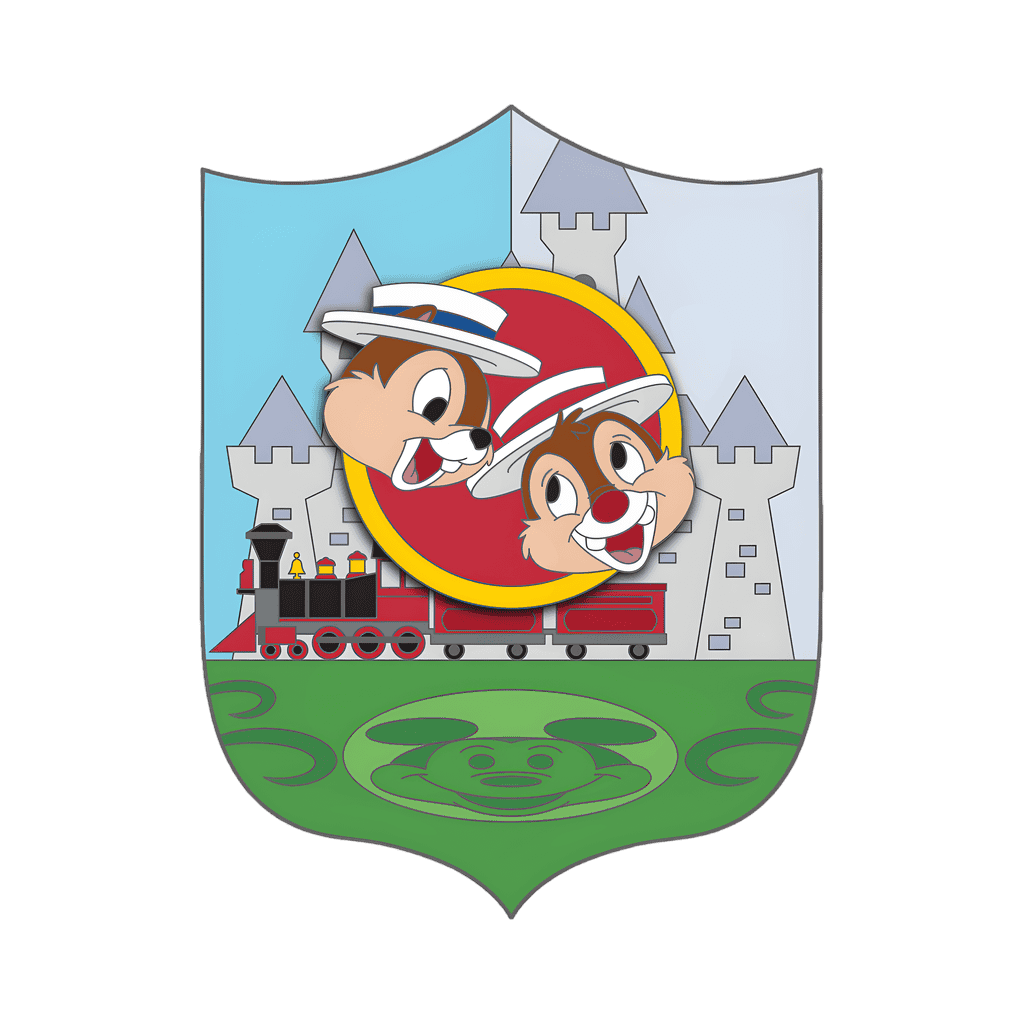 Chip & Dale (Main Street, U.S.A.) Disney pin