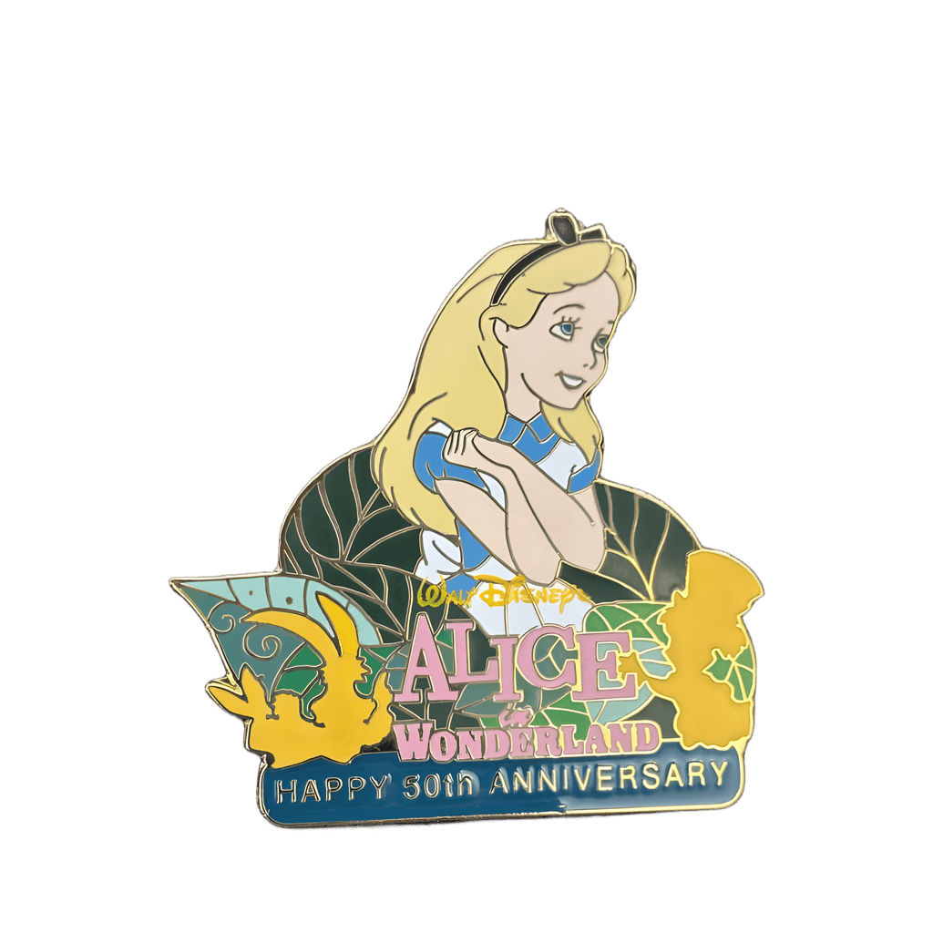 Alice 50th Anniversary Disney pin