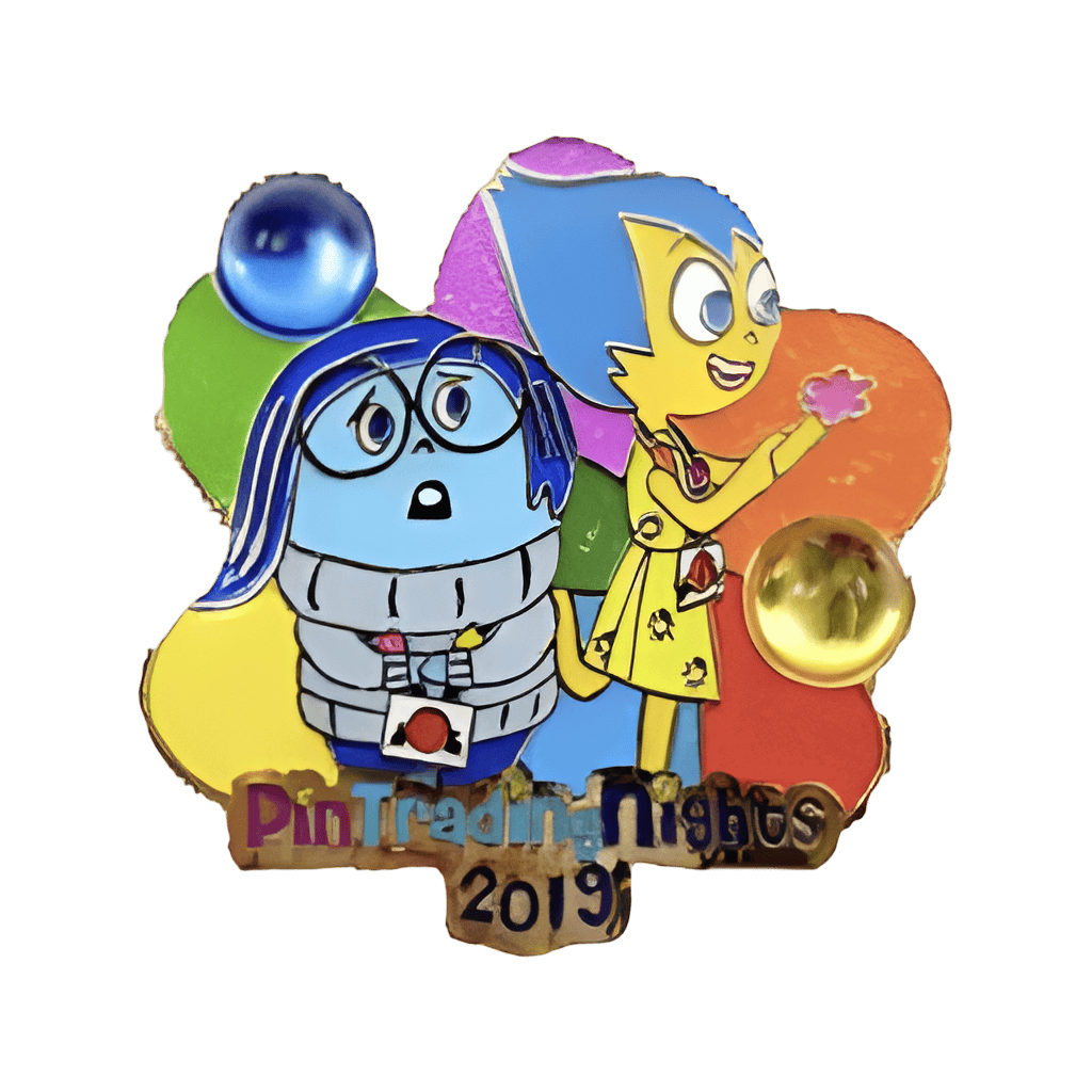 2 Pin Box Set - Sadness & Joy Disney pin