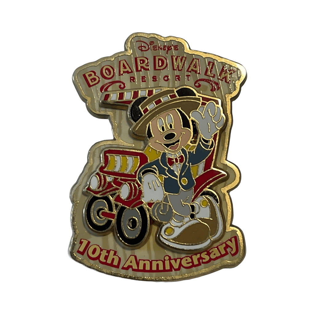 10th Anniversary - Mickey Mouse Disney pin