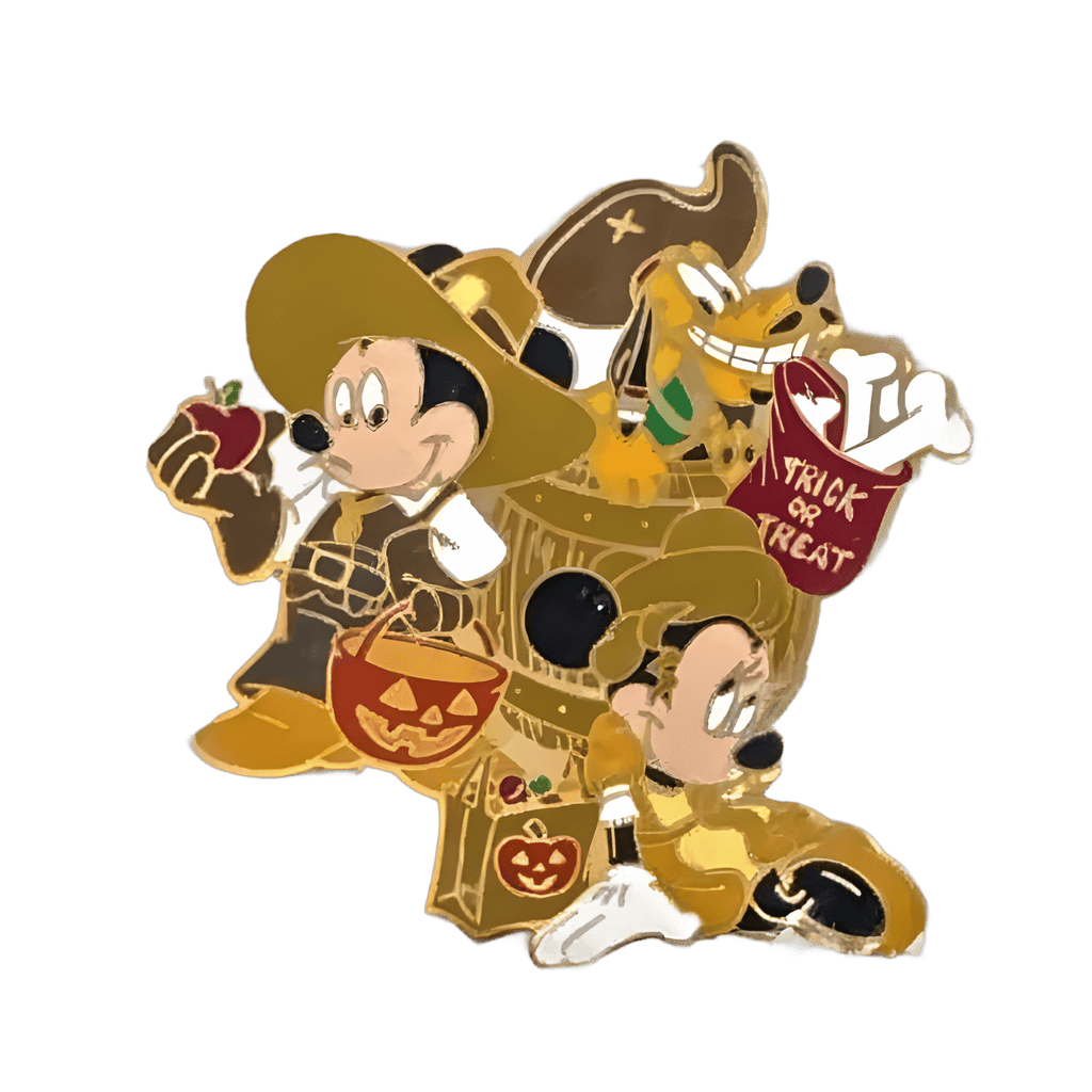 Pirates of the Caribbean - Mickey, Minnie & Pluto Disney pin