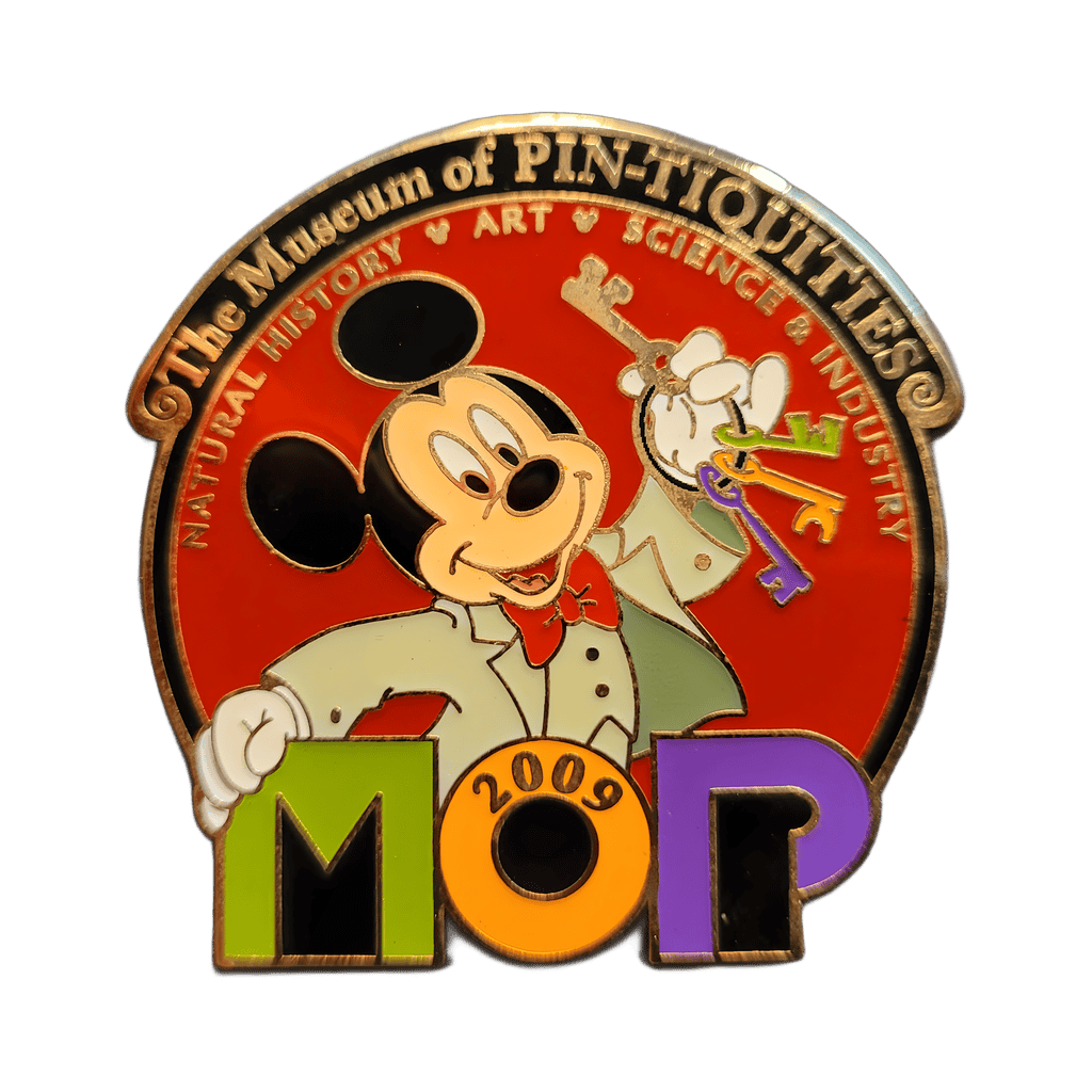 Museum of Pin-tiquities Logo Disney pin