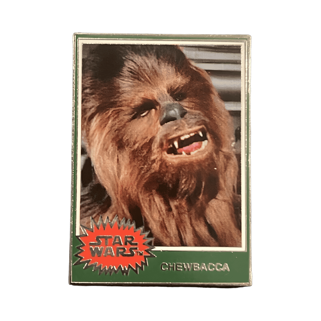 Chewbacca Retro Card Disney pin