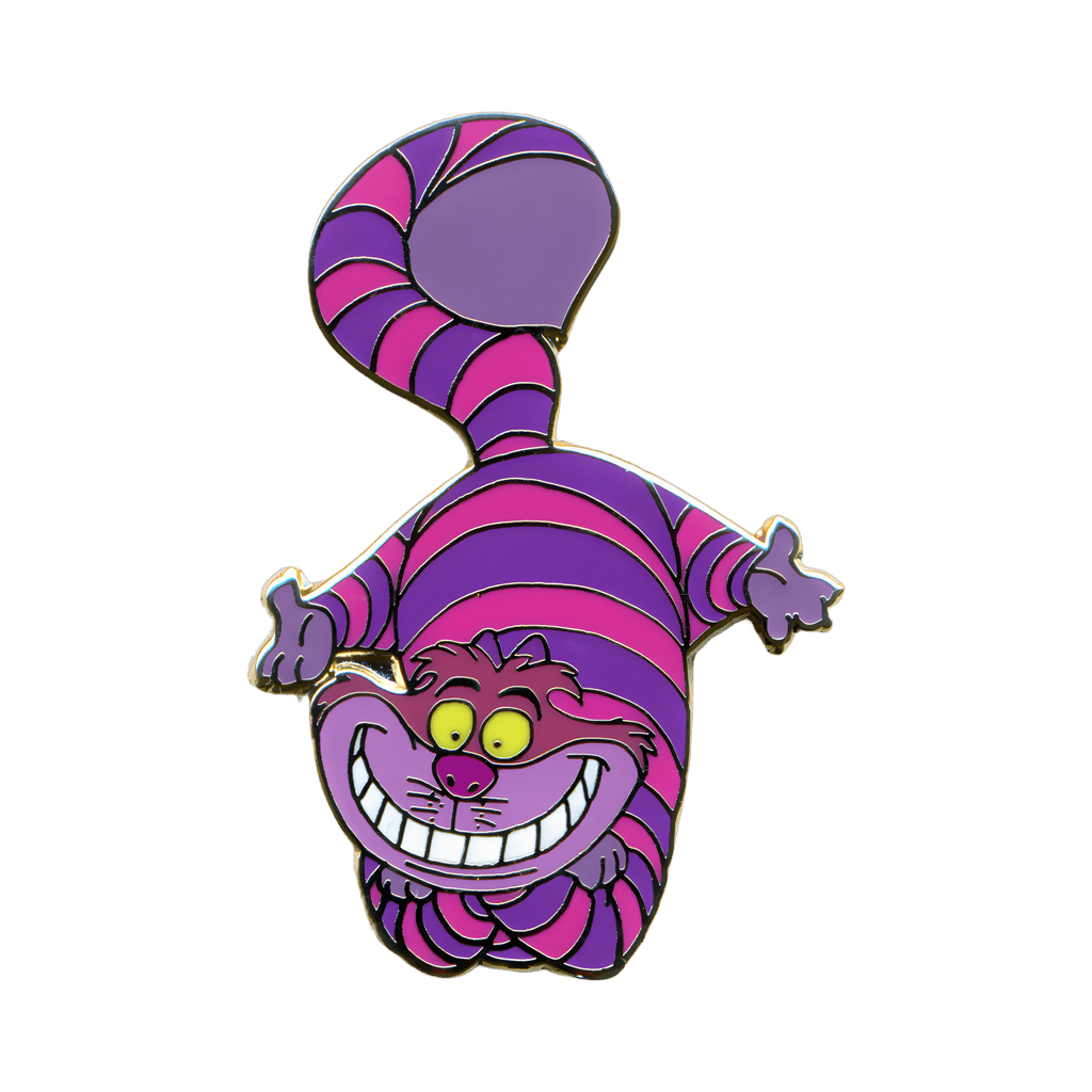 Cheshire Cat With his Feet Over his Head Disney pin