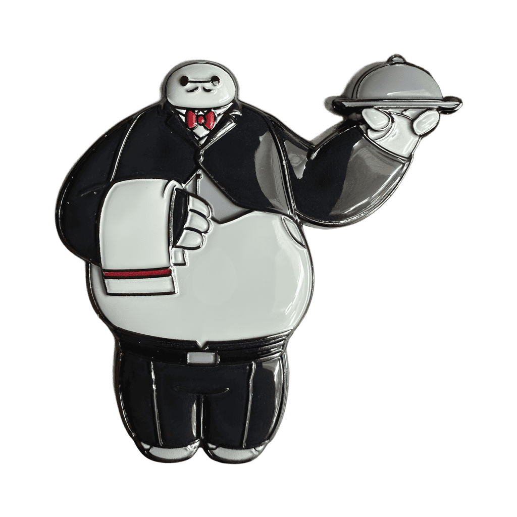 Waiter Baymax Disney pin