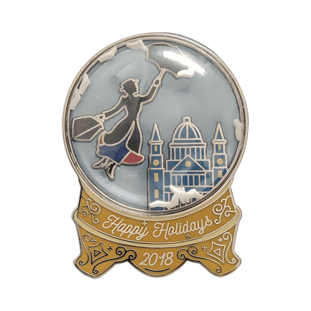 Mary Poppins Snow Globe Disney pin