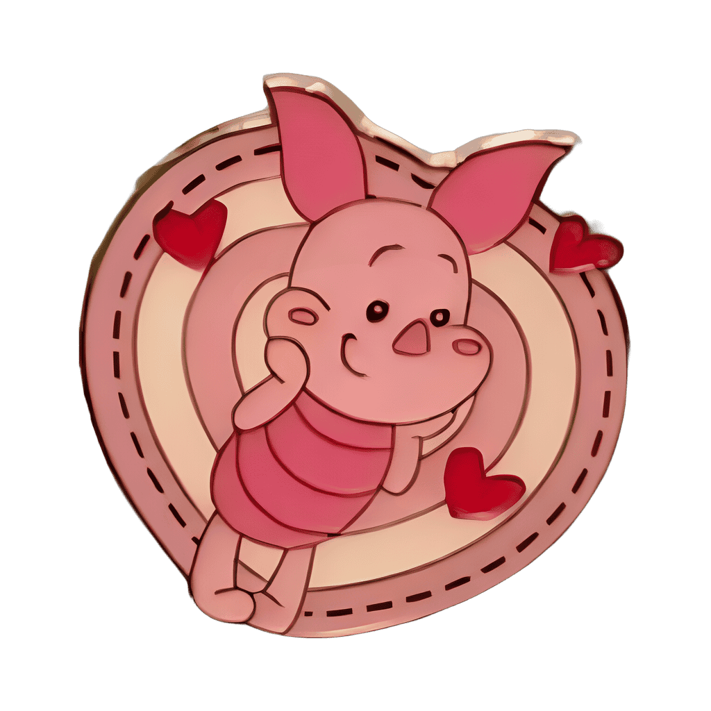 Piglet Disney pin