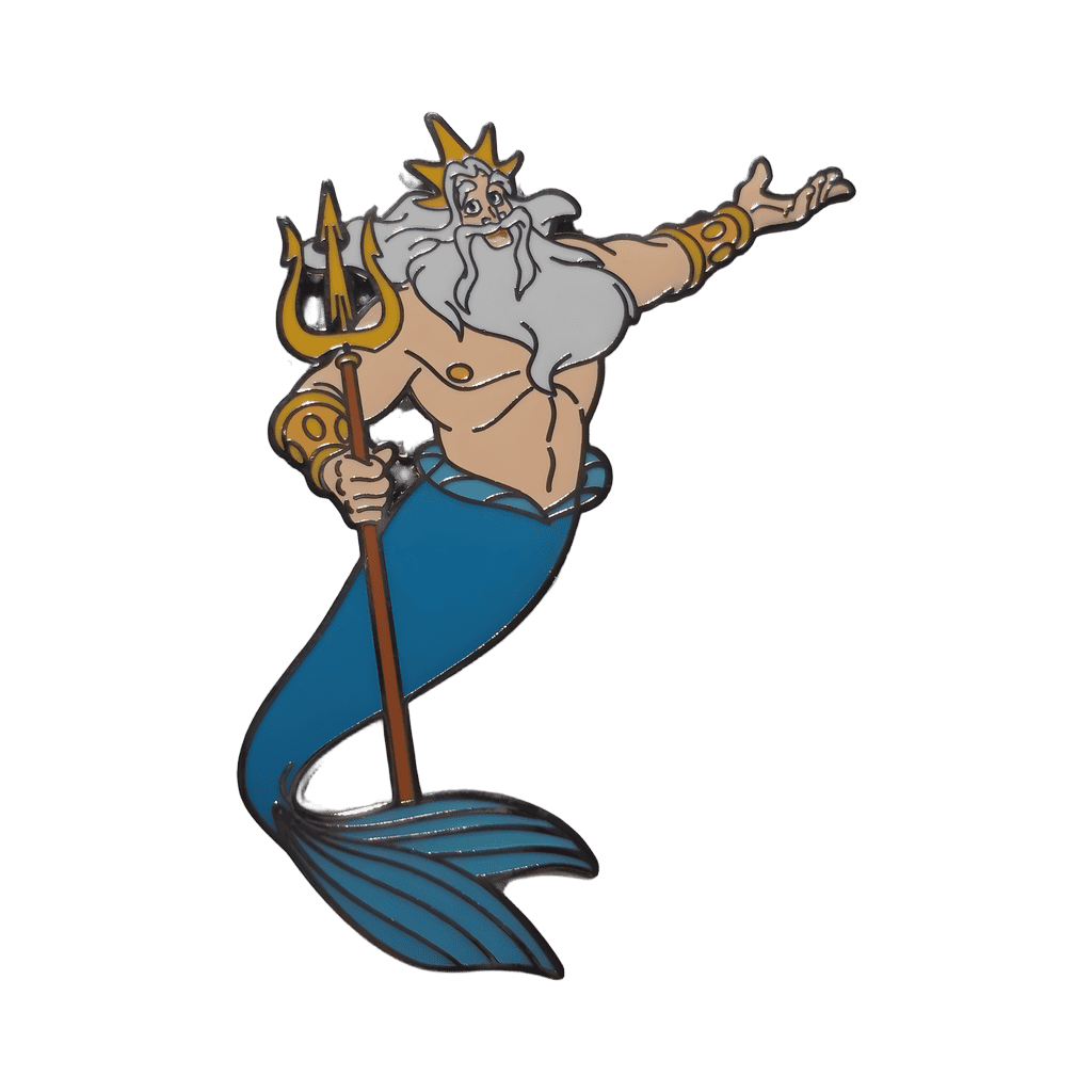 King Triton Disney pin