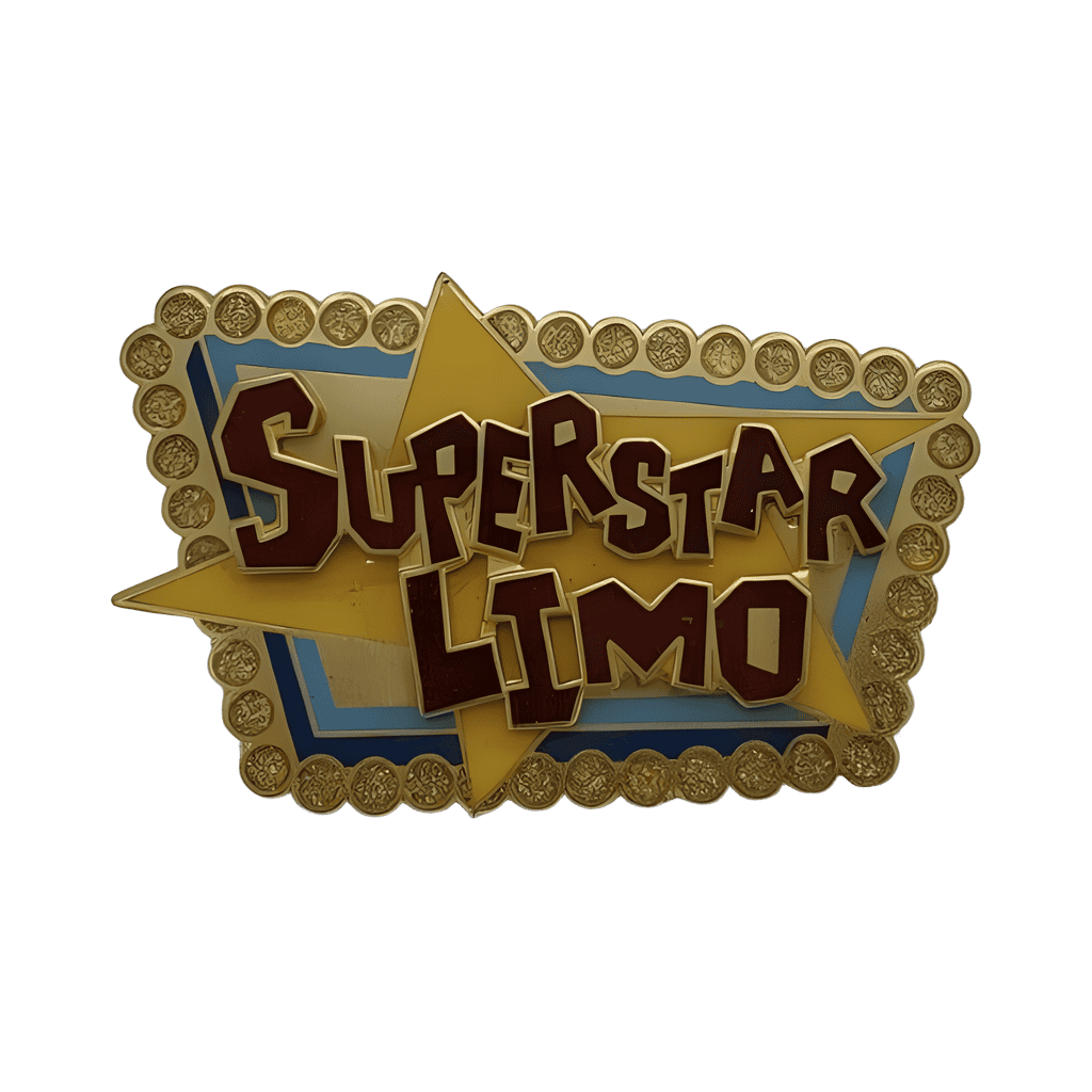 Superstar Limo Logo Sign Pin Disney pin