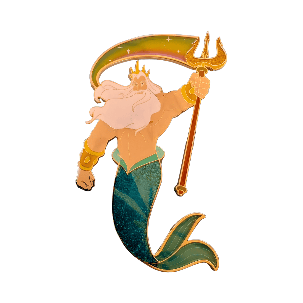 King Triton Disney pin