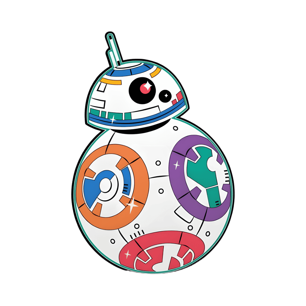 BB-8 Disney pin