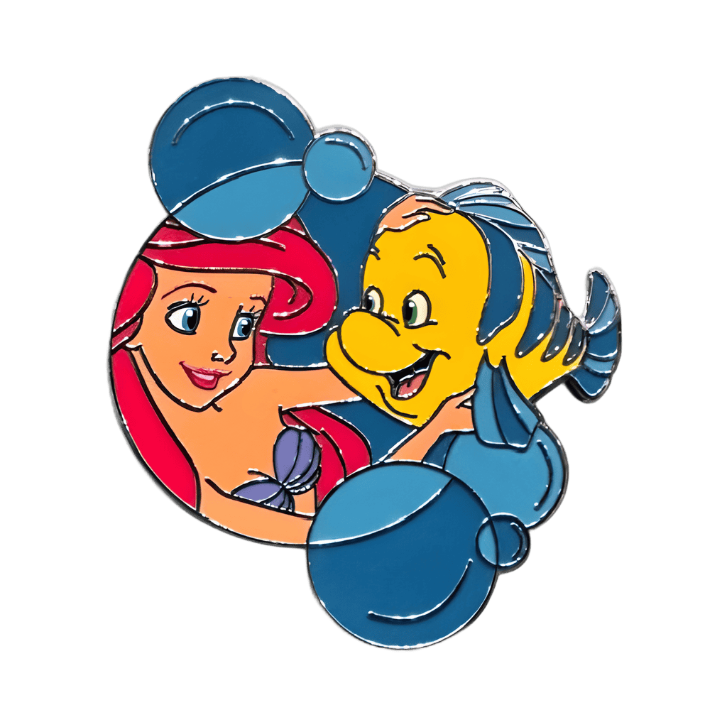 Under the Sea - Ariel and Flounder Disney pin