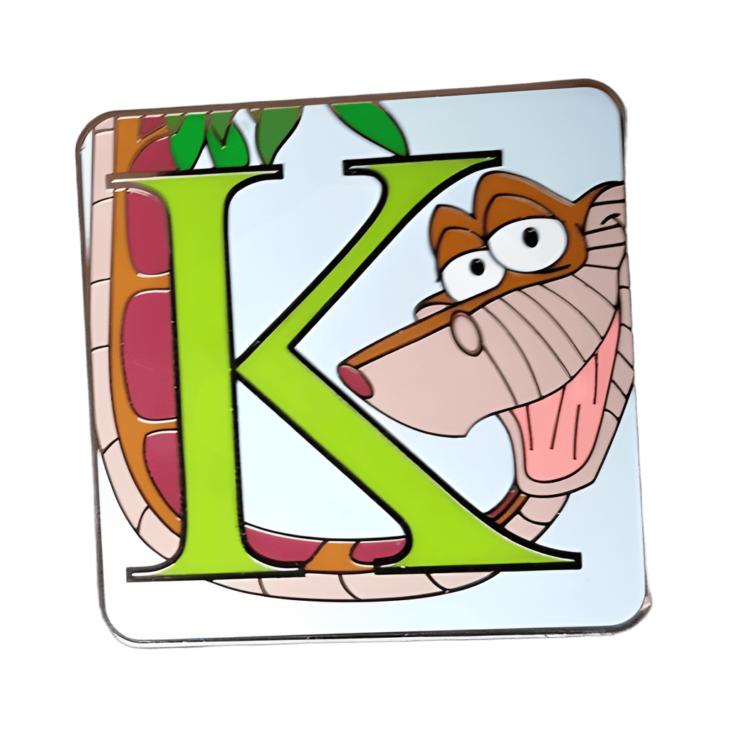 K - Kaa Disney pin