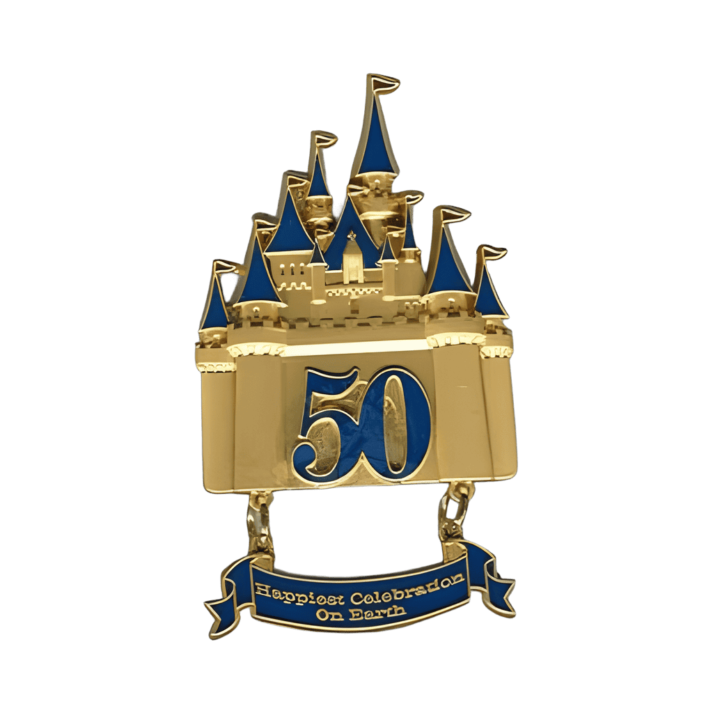 Happiest Celebration On Earth - Golden Castle Dangle Disney pin