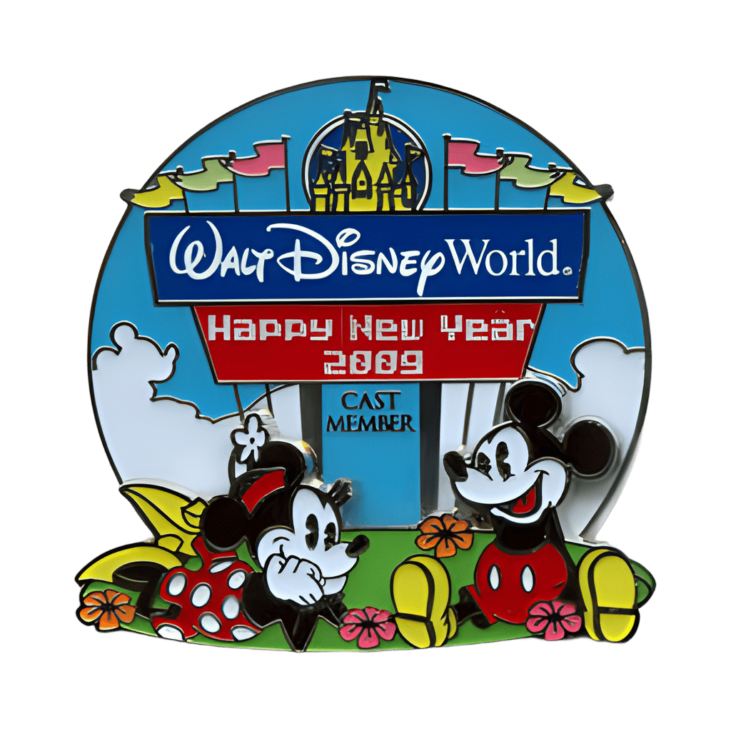 Mickey and Minnie Disney pin