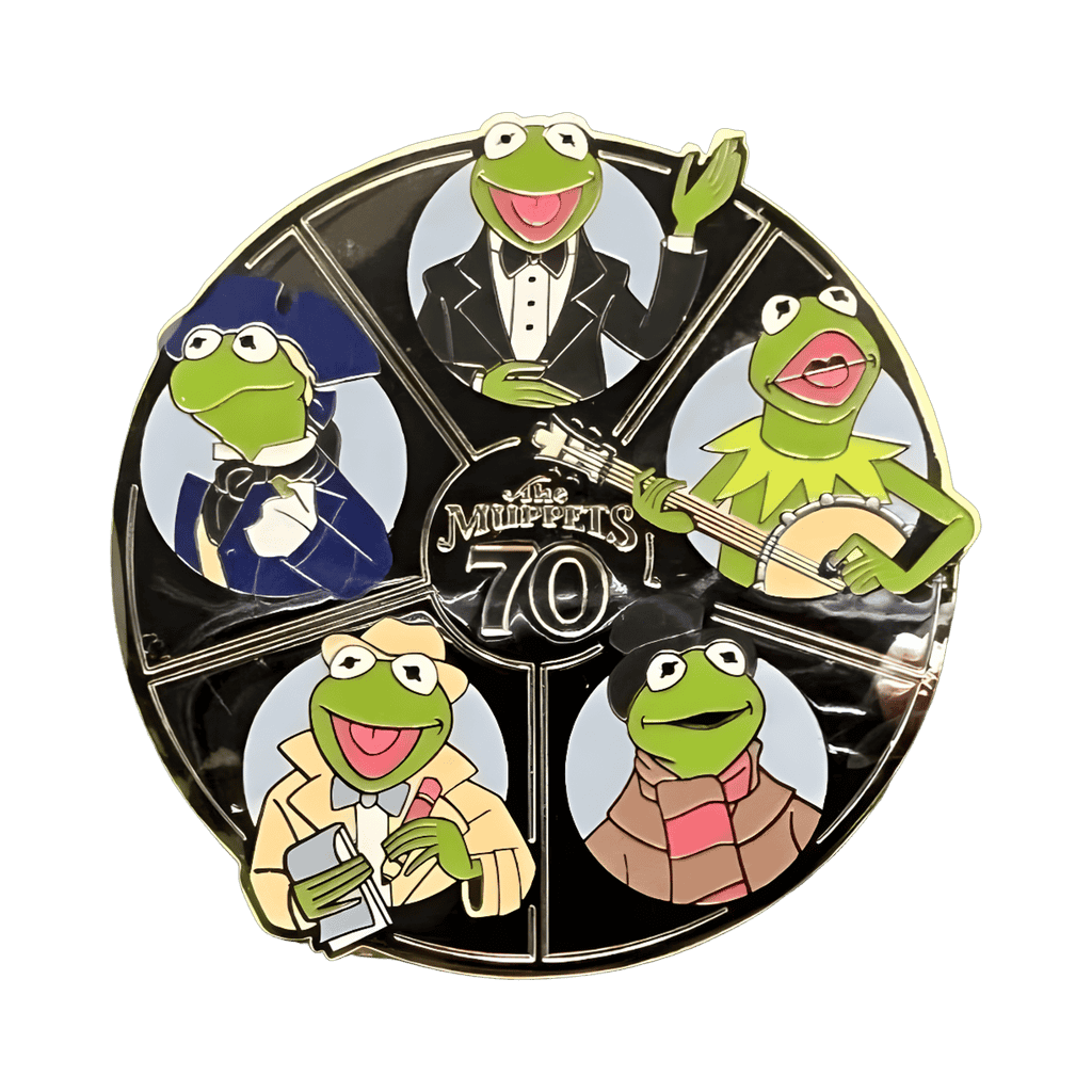 The Muppets 70th Anniversary - Kermit the Frog Disney pin