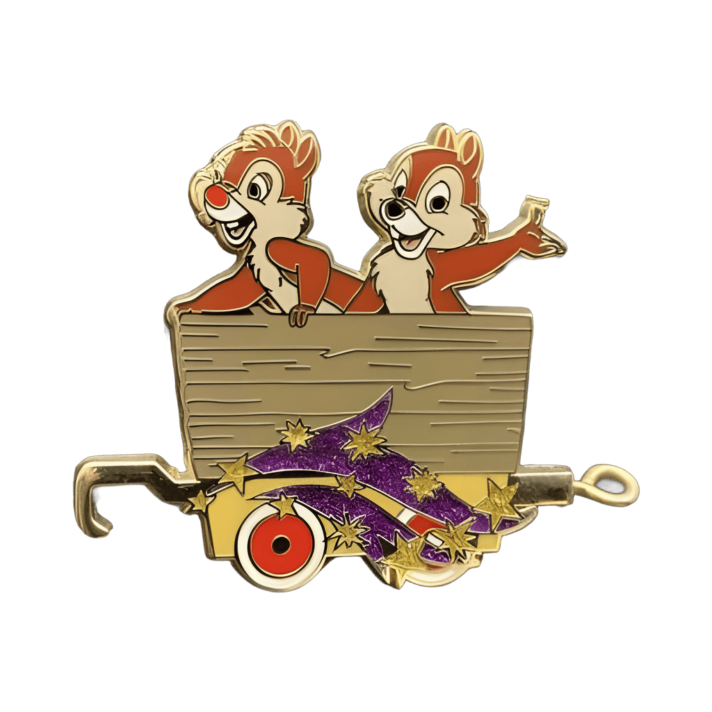 Train car (Chip and Dale) Disney pin