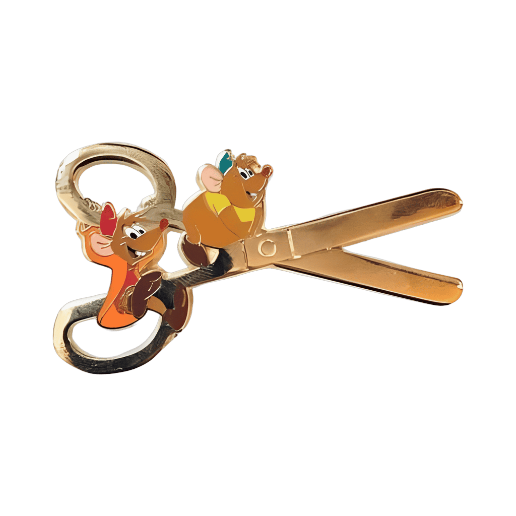 Jack & Gus with Scissors Disney pin