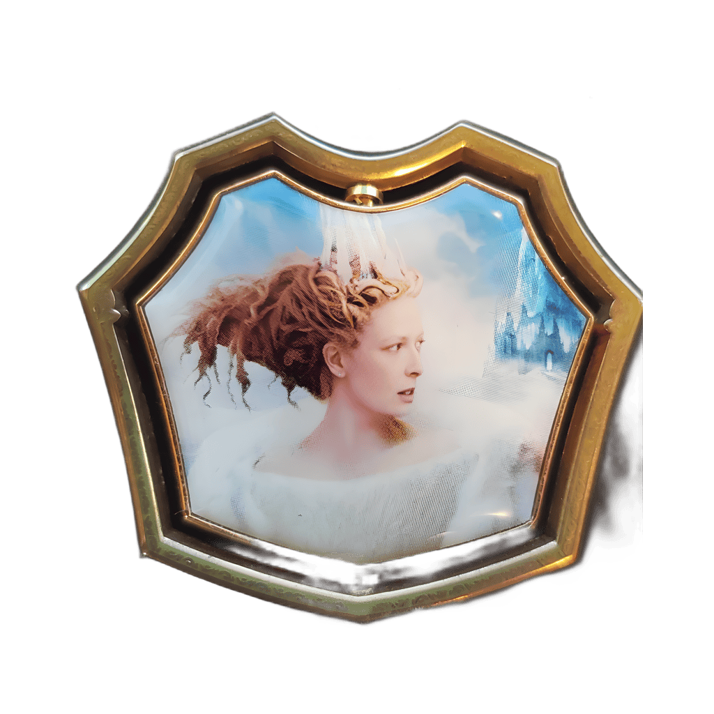 Narnia Lion Witch and the Wardrobe- Jadis the White Witch spinner Disney pin