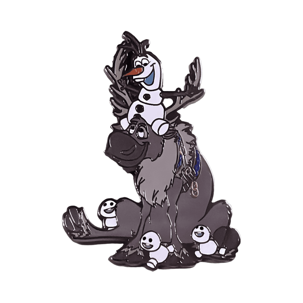 Olaf & Sven Disney pin