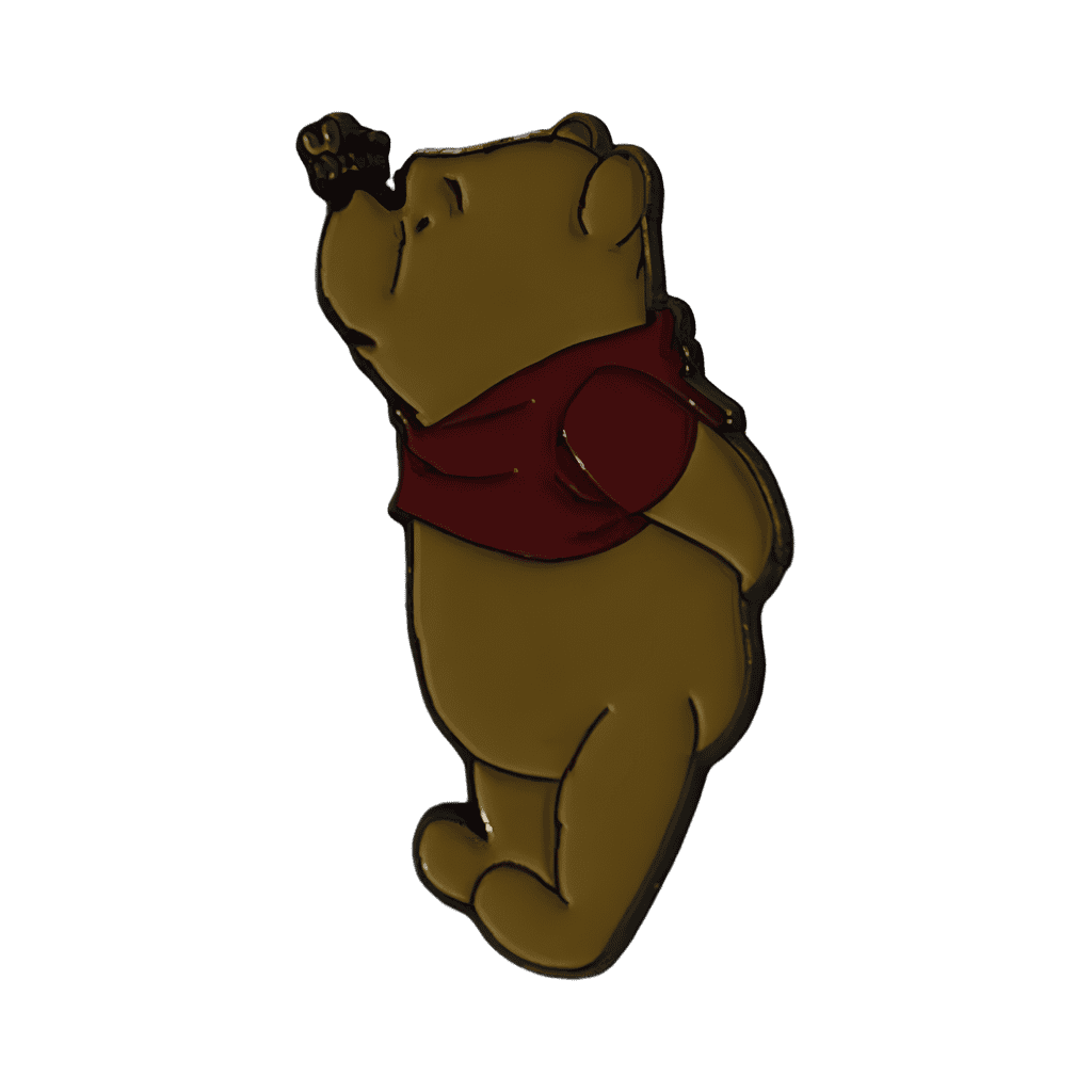 Pooh with Bee on Nose Disney pin
