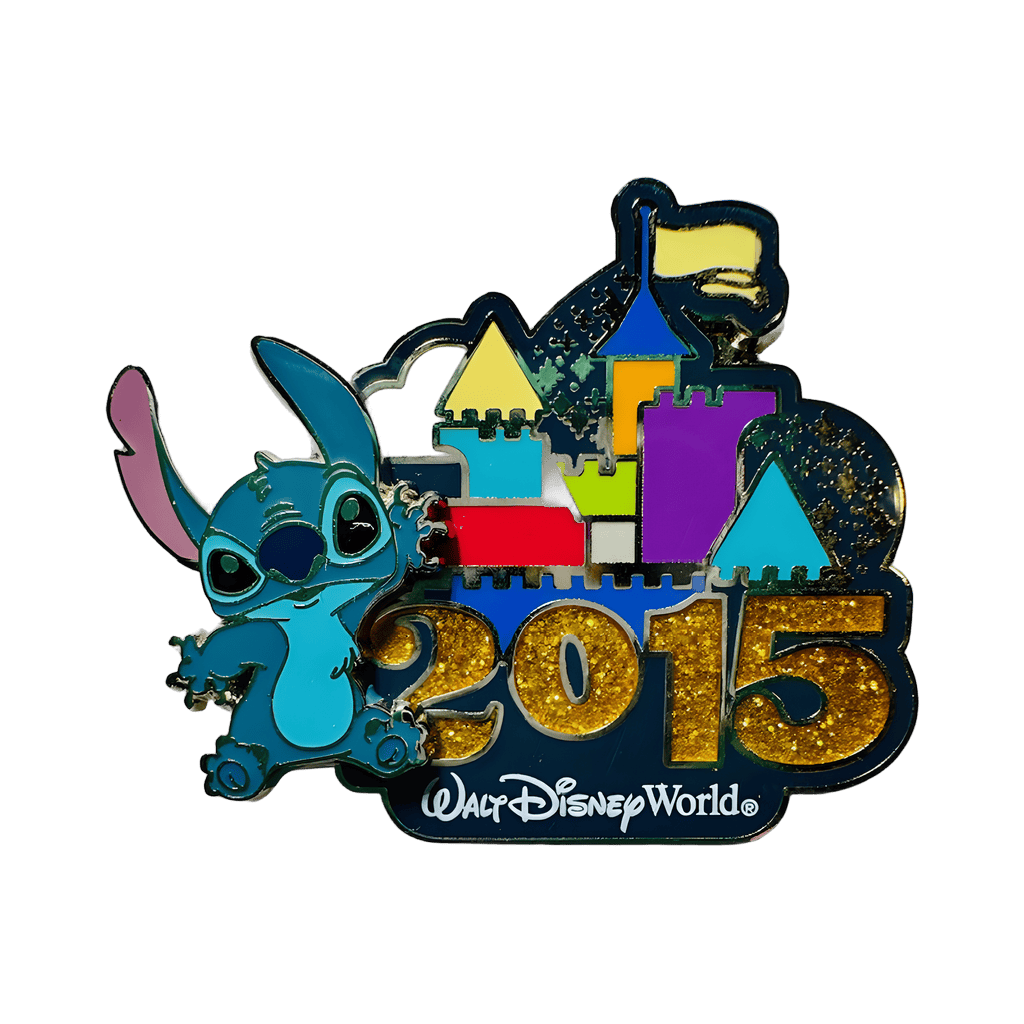 2015 Dates Logo with Stitch Disney pin