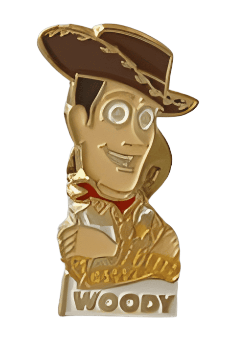 Woody (Gold) Disney pin