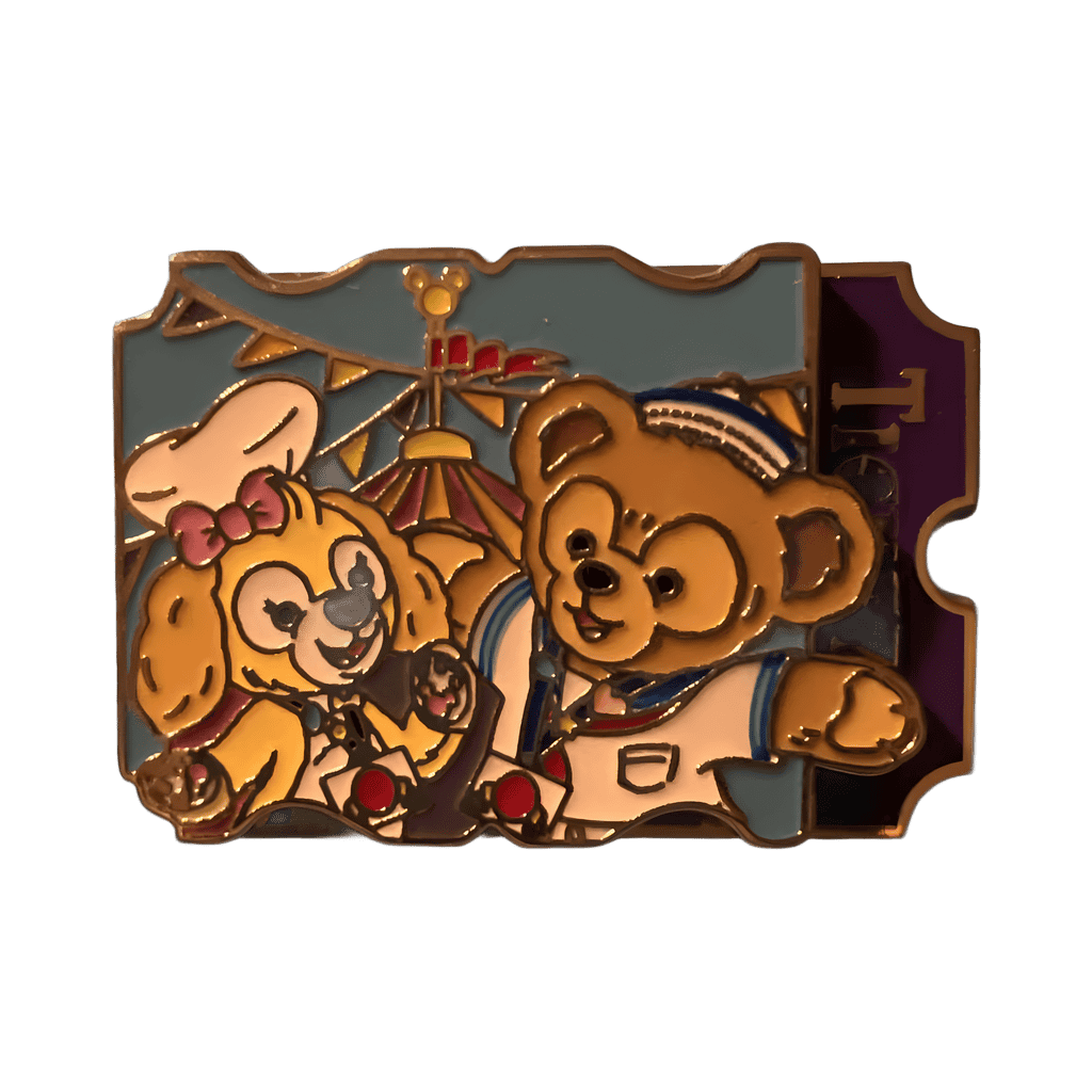 Cookie Ann and Duffy Disney pin