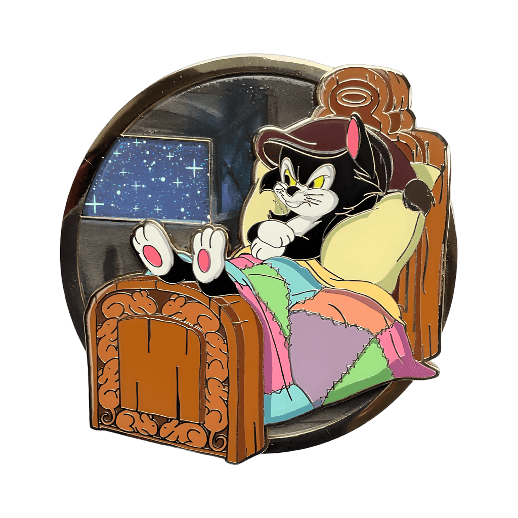 Interrupted Cat Nap Disney pin
