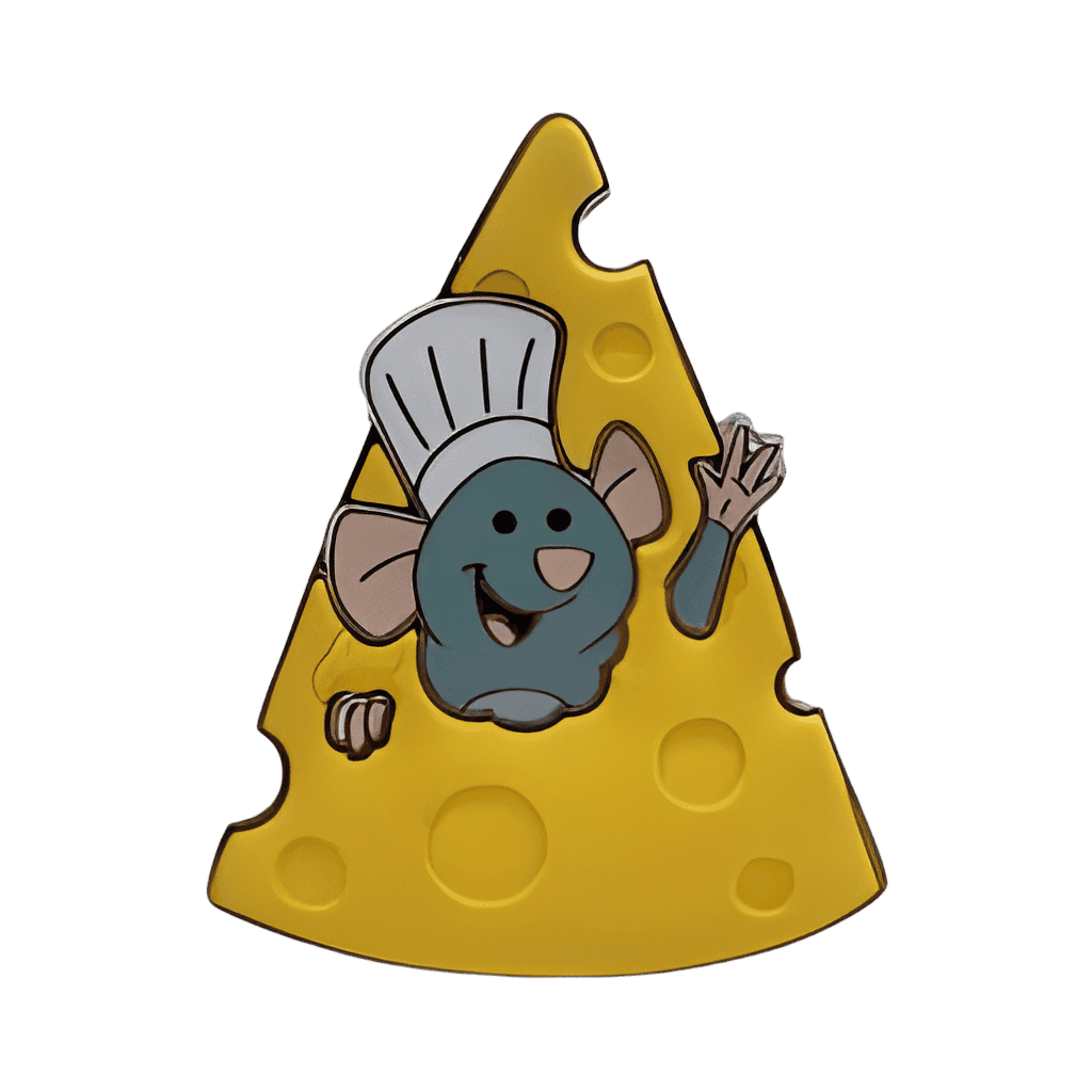 Remy in Cheese Disney pin