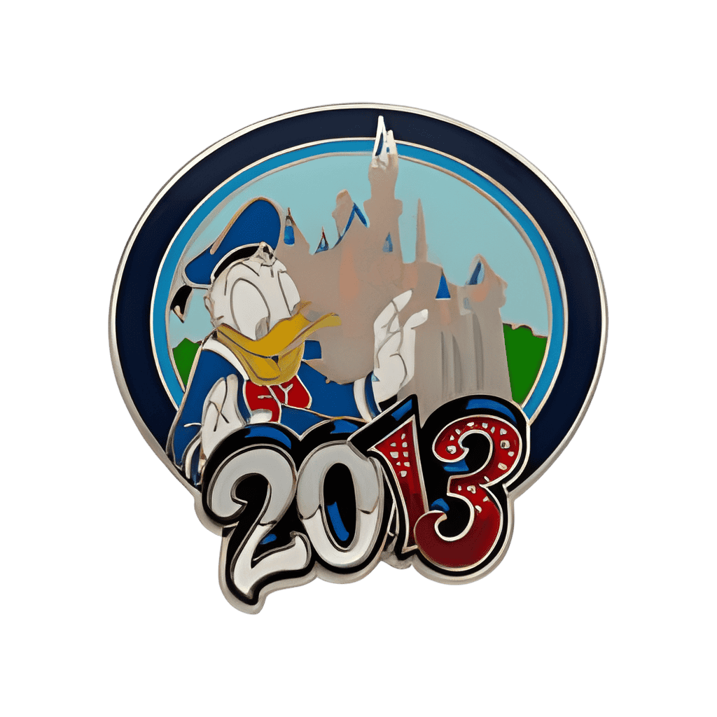 Donald Duck at Sleeping Beauty Castle Disney pin