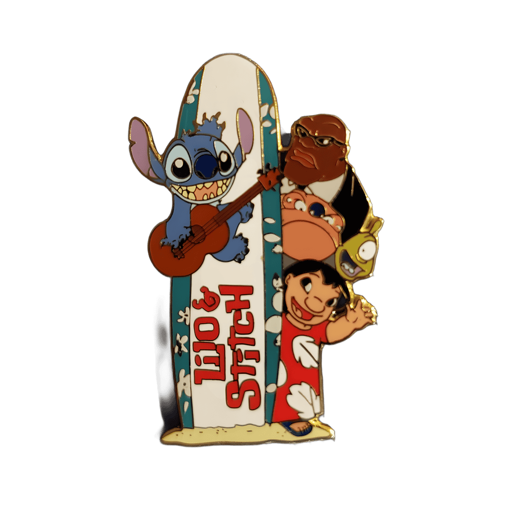 Lilo and Stitch Surfboard Disney pin