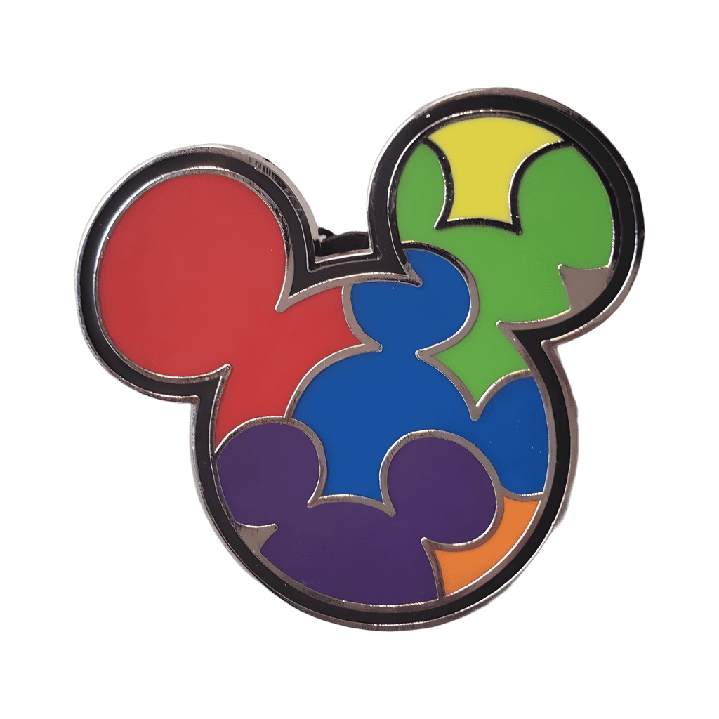 Colorful Mickey Icon Disney pin