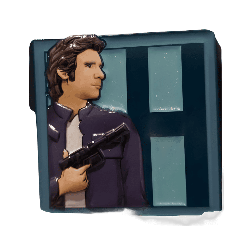H - Han Solo Disney pin