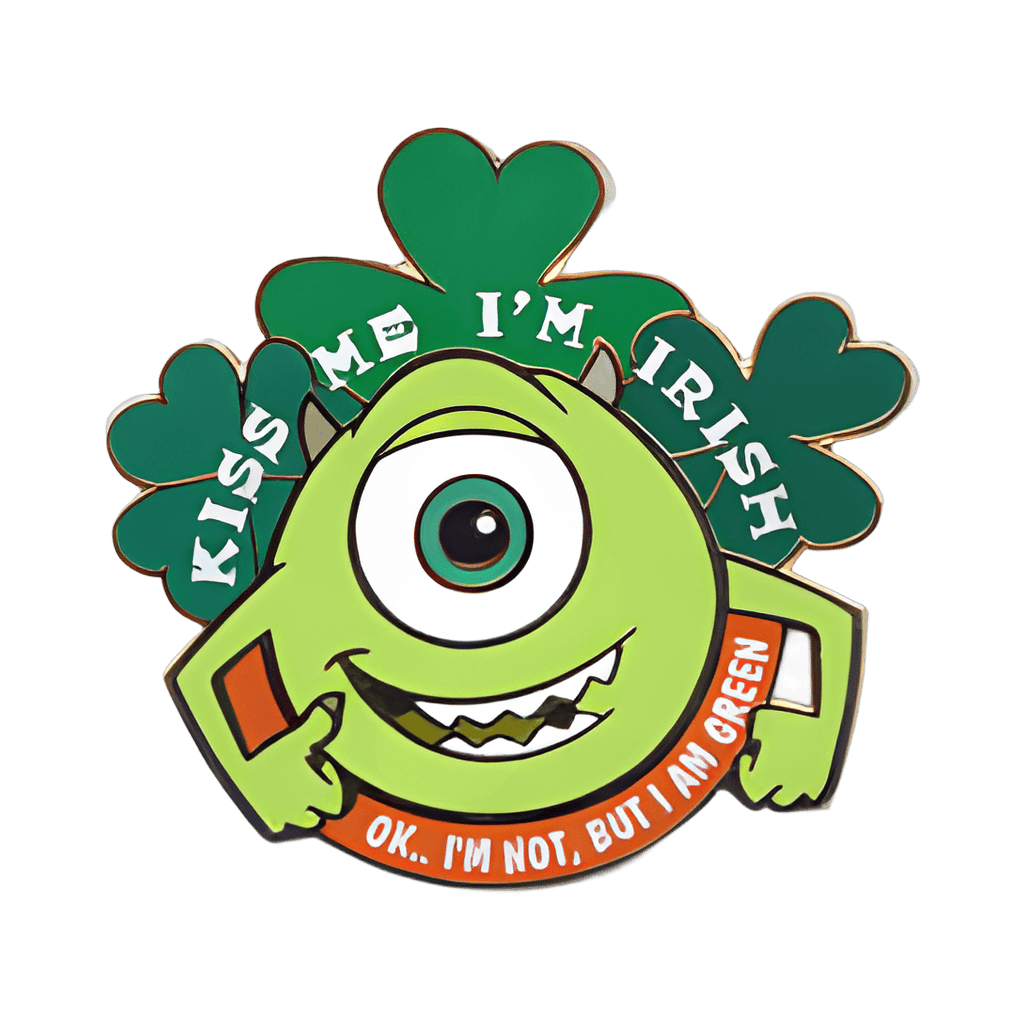 2003 - Mike Wazowski - Kiss Me I’m Irish Disney pin