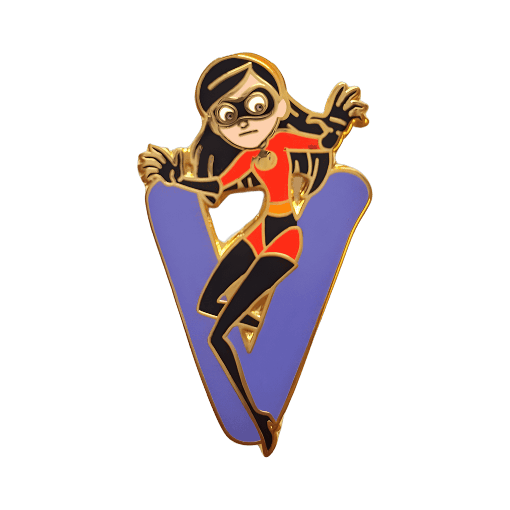 V is for Violet Disney pin
