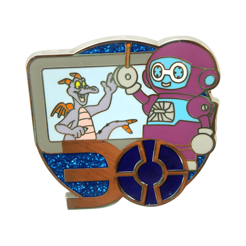 Figment and SMRT-1 CommuniCore Disney pin