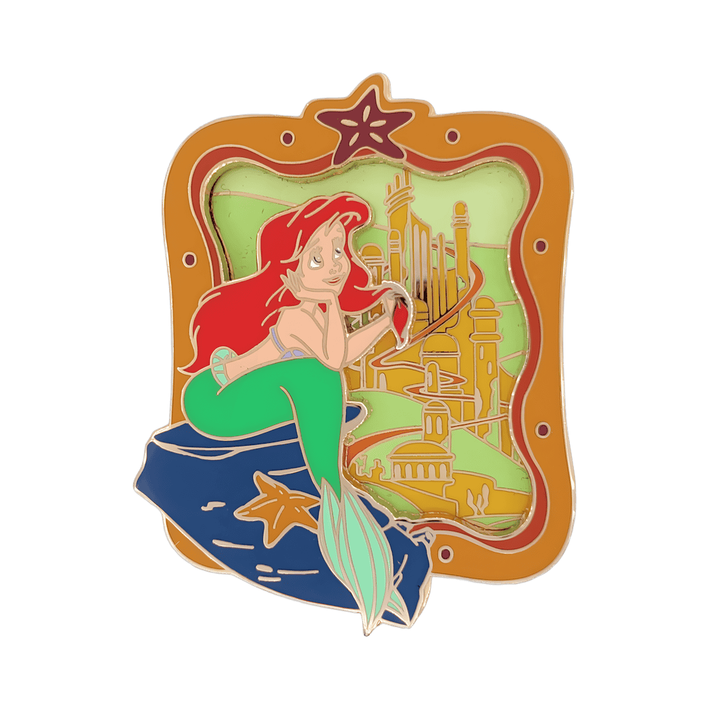 The Little Mermaid - Ariel And King Triton's Castle Disney pin