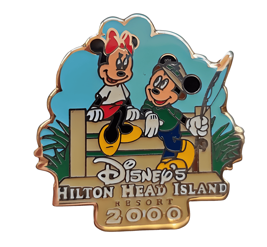 Disney's Hilton Head Island Resort 2000 Minnie and Mickey Disney pin