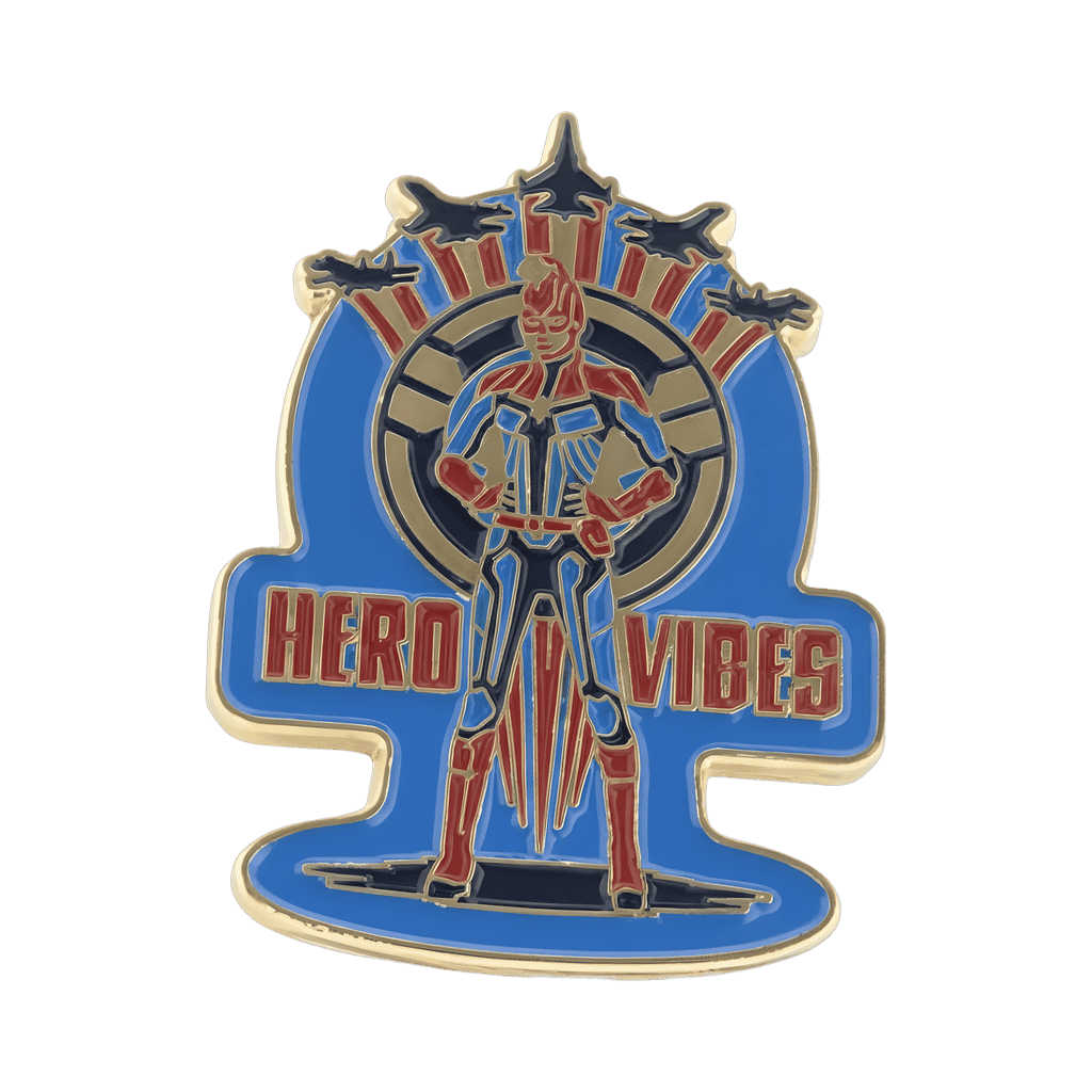Hero Vibes Disney pin